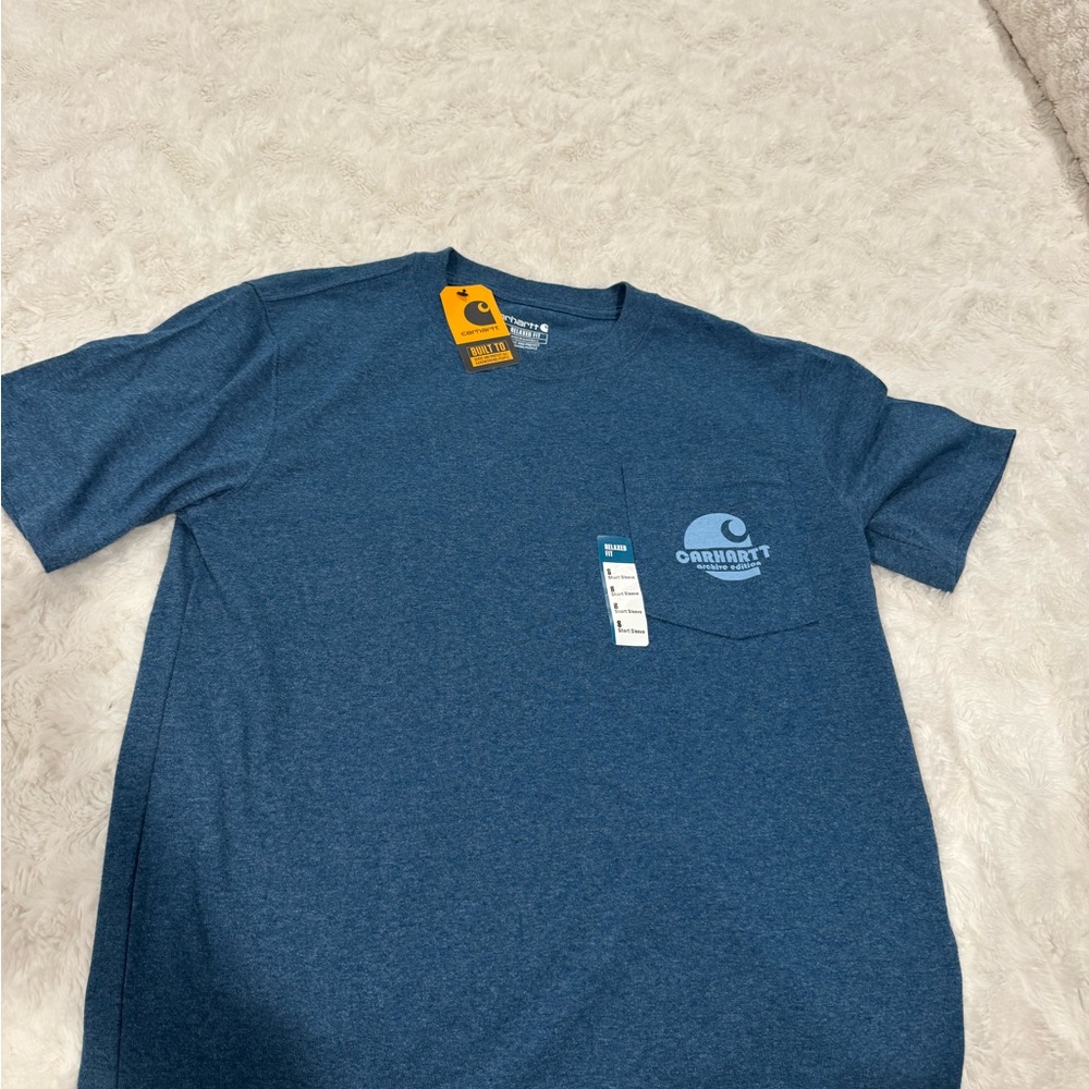 Carhartt Men's Blue T-Shirt
